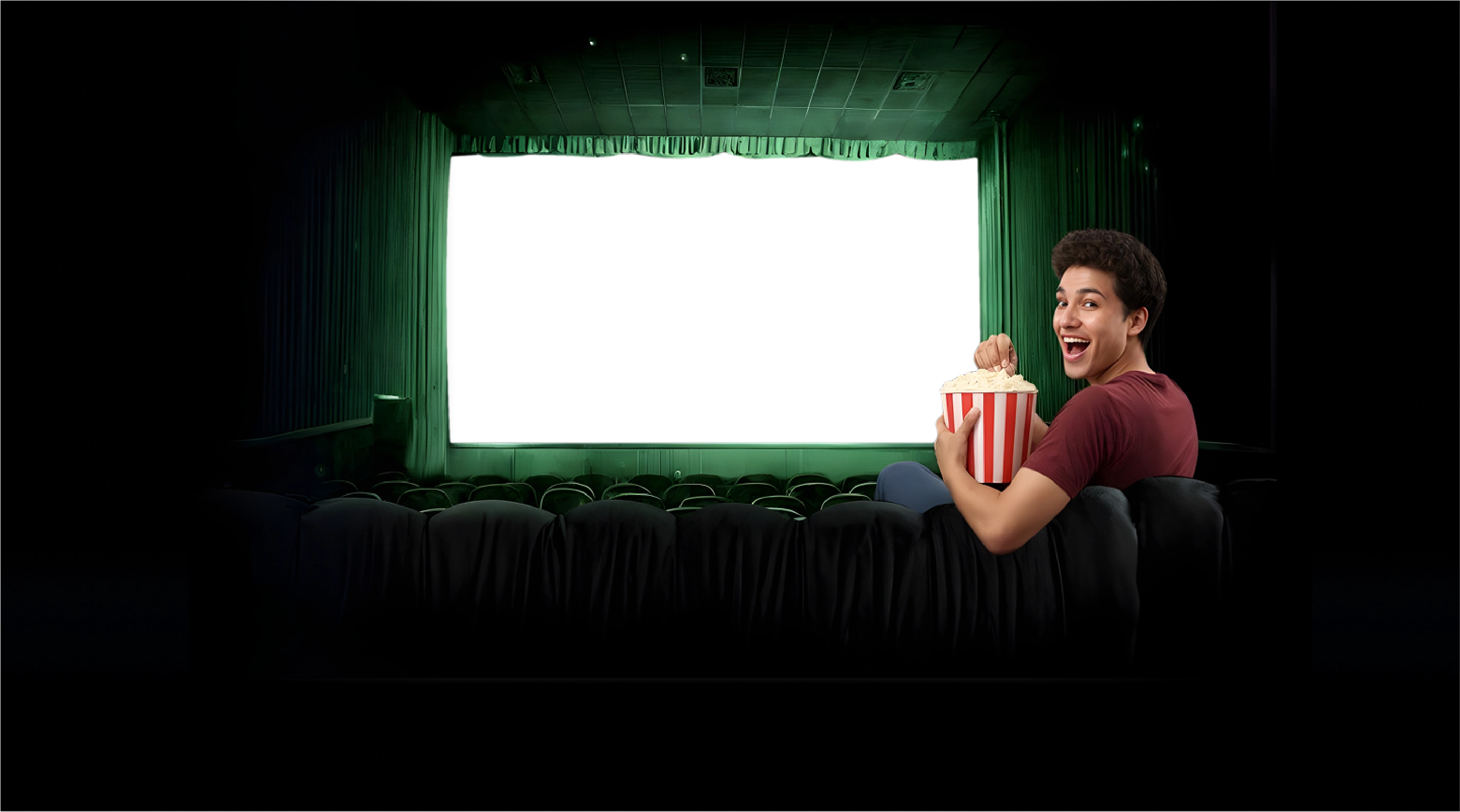 Person learning English